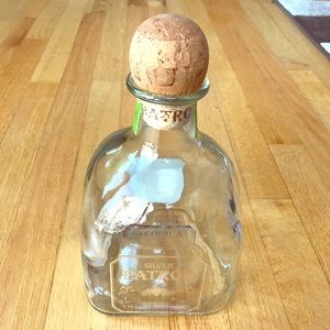 1.75L Empty Patron Silver Bottle